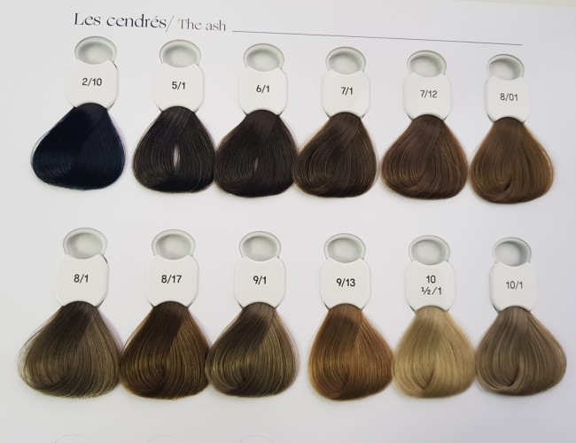 Kydra Crème 8/17 Light Chestnut Ash Blonde Hair Colore Treatment Cream Стойкая крем-краска для волос 60мл Kydra Crème 8/17 Light Chestnut Ash Blonde Hair Colore Treatment Cream Стойкая крем-краска для волос 60мл