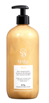 Kydra Le Salon Golden Color Boosting Mask with mango butter and honey Маска оттеночная «Золотой» 500 мл Kydra Le Salon Golden Color Boosting Mask with mango butter and honey Маска оттеночная «Золотой» 500 мл