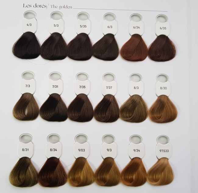 Kydra Crème 7/35 Golden Mahogany Blonde Hair Colore Treatment Cream Стойкая крем-краска для волос 60 мл